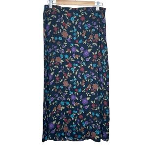 🩷 VTG Sag Harbor Women’s Size Large petite Boho Dainty Floral Feminine Skirt